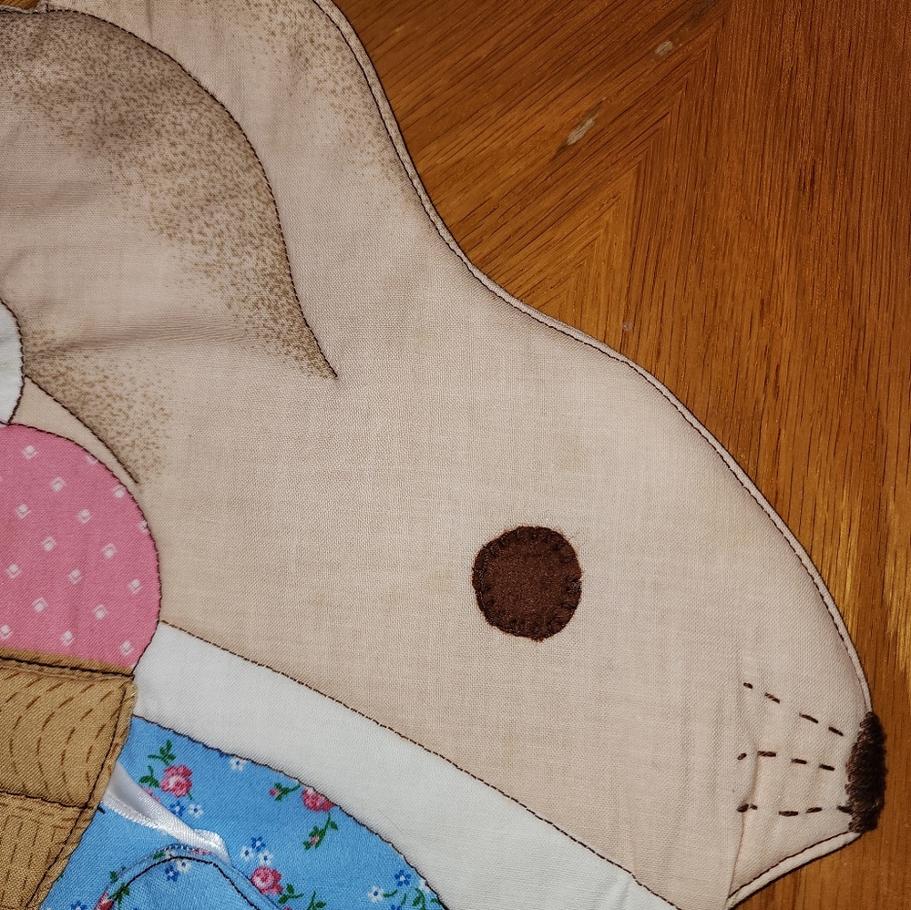 Handmade Peter Rabbit For Hanging About - Picture 3 of 6